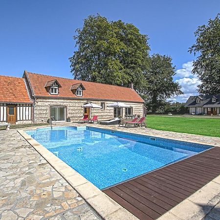 Clos Celeste - Campagne D Etretat Avec Piscine Et Spa Écrainville 외부 사진