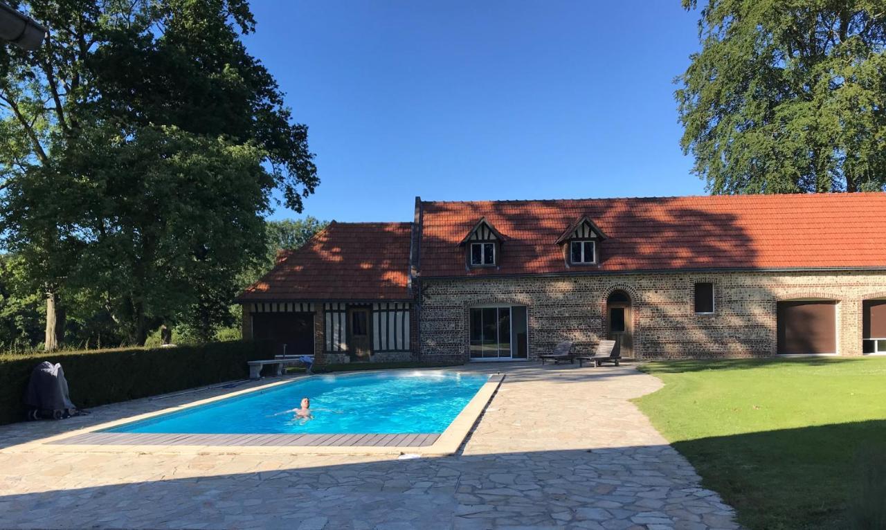 Clos Celeste - Campagne D Etretat Avec Piscine Et Spa Écrainville 외부 사진