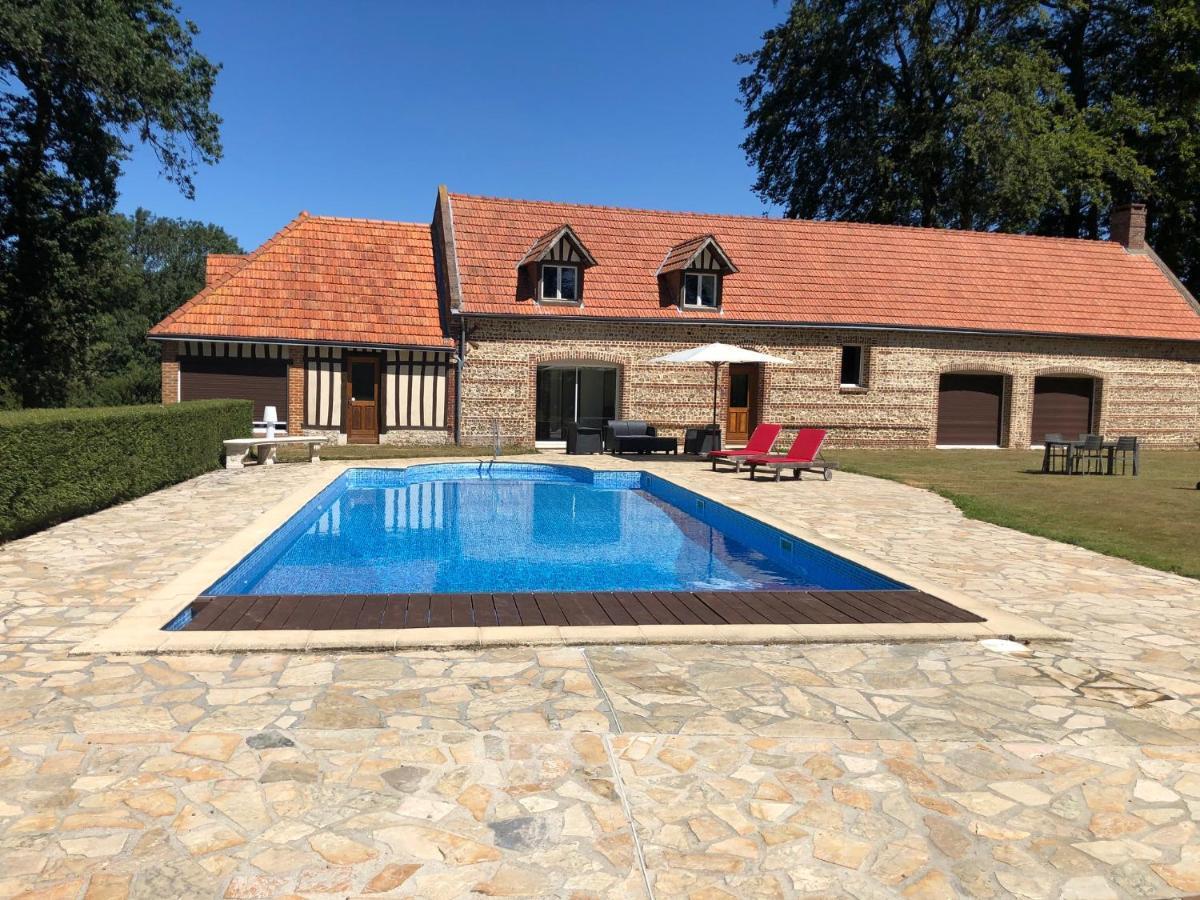 Clos Celeste - Campagne D Etretat Avec Piscine Et Spa Écrainville 외부 사진