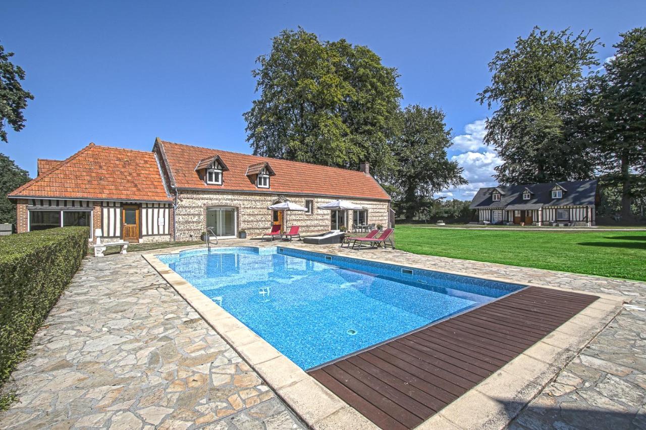 Clos Celeste - Campagne D Etretat Avec Piscine Et Spa Écrainville 외부 사진