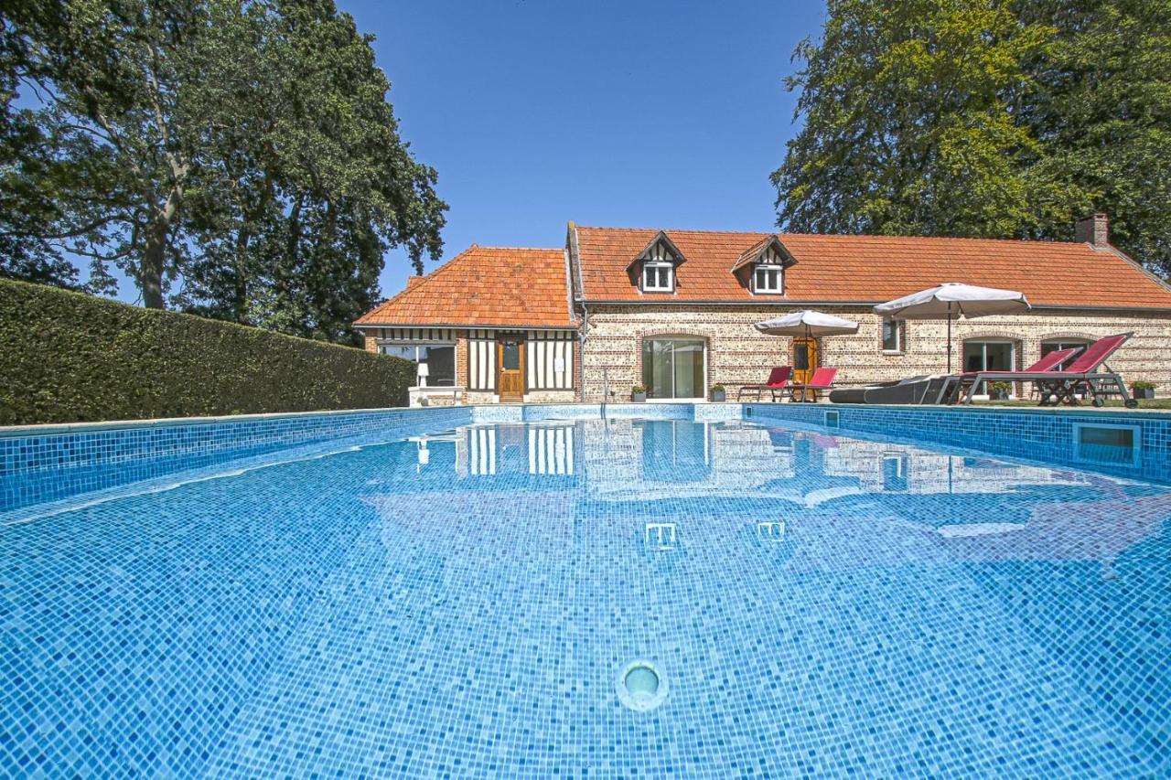 Clos Celeste - Campagne D Etretat Avec Piscine Et Spa Écrainville 외부 사진