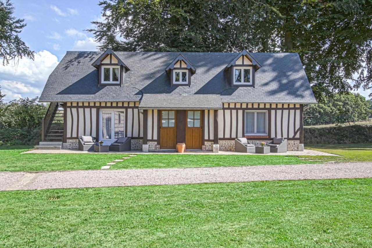 Clos Celeste - Campagne D Etretat Avec Piscine Et Spa Écrainville 외부 사진